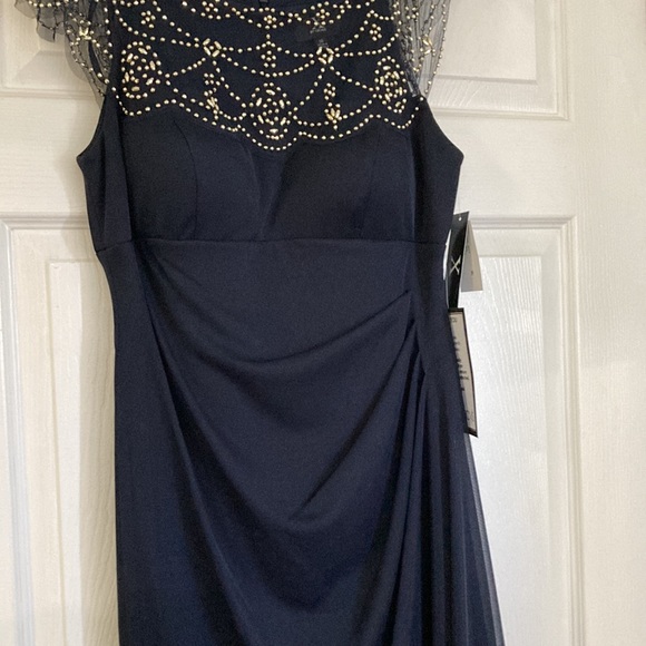 X scape Beaded formal gown - Picture 3 of 9